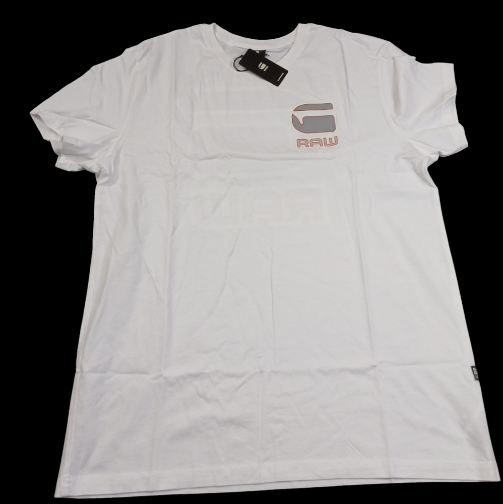 G-Star White Short Sleeve Tee